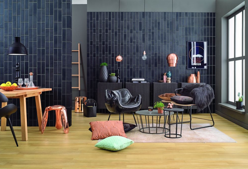 Salon – antracytowy klinkier dla odważnych
