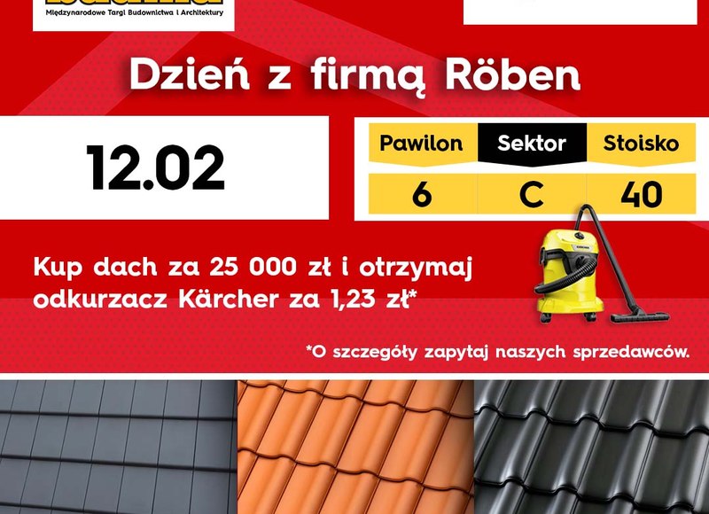 Dzień z Röben na Targach BUDMA 2025 – spotkajmy się w Poznaniu